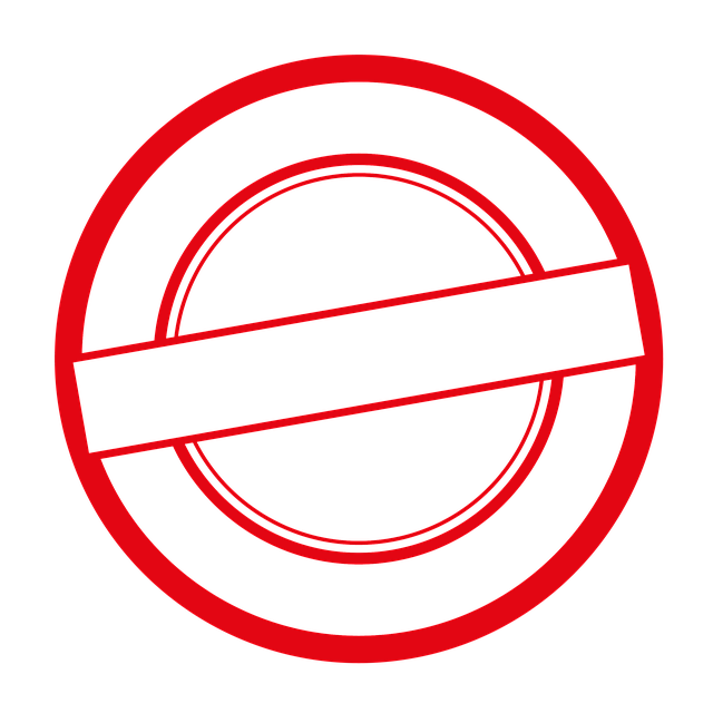 Free download Stamp Red Circle -  free illustration to be edited with GIMP free online image editor