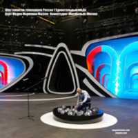 Free download Stan Lee Super Human Mind Force Miroslaw Magola Filmed In Mosfilm In Moscow For TV Show The Amazing People free photo or picture to be edited with GIMP online image editor