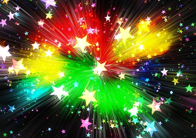 Free download Star Abstract Pattern -  free illustration to be edited with GIMP free online image editor