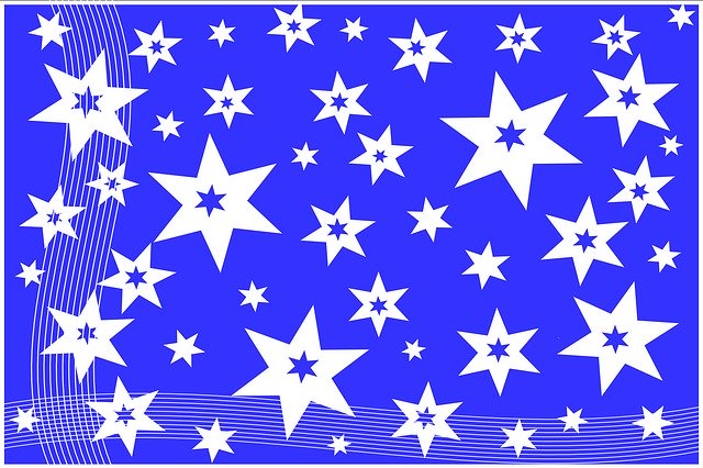 Free download Star Background Pattern -  free illustration to be edited with GIMP free online image editor