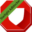 Starlight Adblocker  screen for extension Chrome web store in OffiDocs Chromium