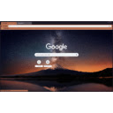 starry night on mountain  screen for extension Chrome web store in OffiDocs Chromium