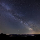 Starry Night Sky Galaxy  screen for extension Chrome web store in OffiDocs Chromium