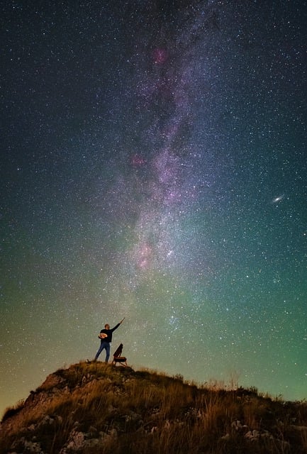 Free download stars night starry sky milky way free picture to be edited with GIMP free online image editor