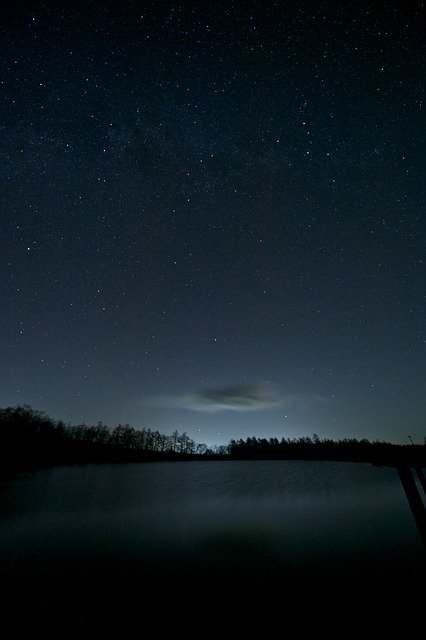 Muat turun percuma Stars Starry Sky The Night - foto atau gambar percuma untuk diedit dengan editor imej dalam talian GIMP