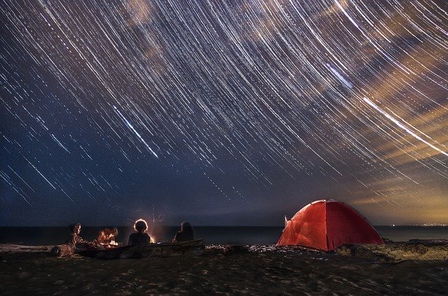 Free download Startrail Star Stars -  free photo or picture to be edited with GIMP online image editor