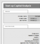 Free download Start-up Capital Analsyis DOC, XLS or PPT template free to be edited with LibreOffice online or OpenOffice Desktop online