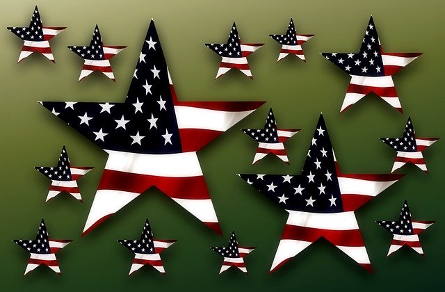 Téléchargement gratuit de Star Usa Flag American - illustration gratuite à éditer avec l'éditeur d'images en ligne gratuit GIMP