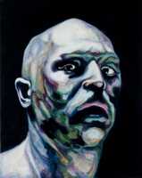 Free download Stas Korolov, Bronson, Oil On Wood, 35x 28 Cm, 2011 free photo or picture to be edited with GIMP online image editor