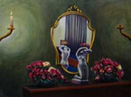 Free download Stas Korolov, Interior From The Eagles Nest, Oil On Canvas, 135x 100 Cm, 2013 2017 free photo or picture to be edited with GIMP online image editor