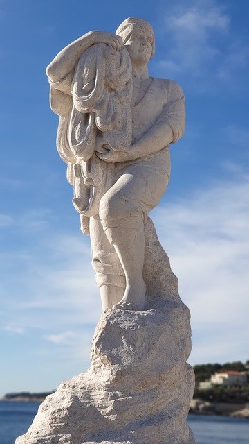 Free download statue beach m monument sculpture free picture to be edited with GIMP free online image editor