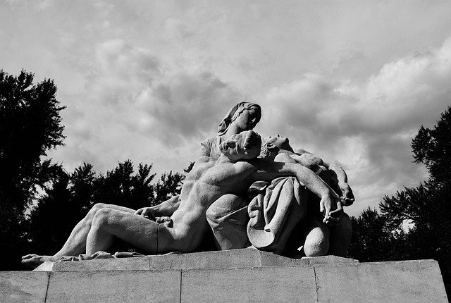 Free download Statue Black White -  free free photo or picture to be edited with GIMP online image editor