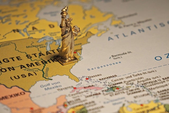 Free download statue of liberty usa map miniature free picture to be edited with GIMP free online image editor