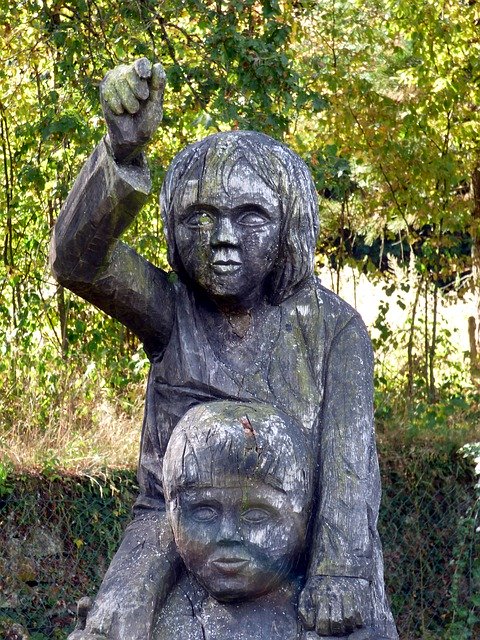 Free download Statues Wood Sculpture -  free photo or picture to be edited with GIMP online image editor