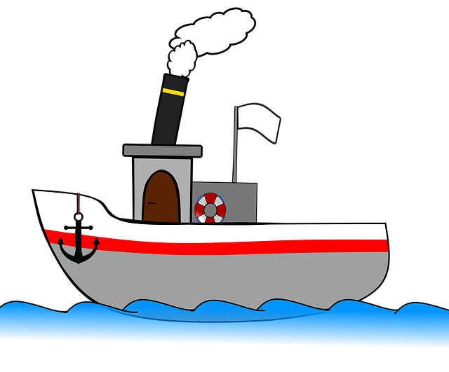 Unduh gratis Steamboat Ship Steamer - ilustrasi gratis untuk diedit dengan editor gambar online gratis GIMP