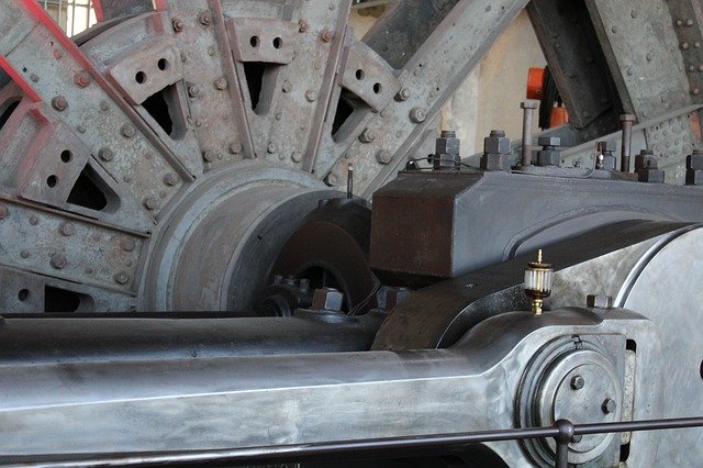 Muat turun percuma Steam Engine Wheel Crank - foto atau gambar percuma untuk diedit dengan editor imej dalam talian GIMP