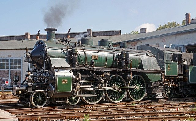 Free download steam locomotive museum operational free picture to be edited with GIMP free online image editor