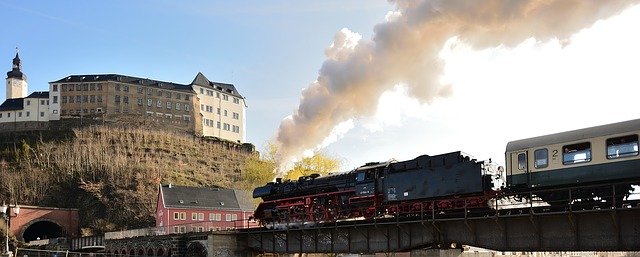 Download gratuito Carro armato del treno del museo della locomotiva a vapore - foto o immagine gratuita da modificare con l'editor di immagini online di GIMP