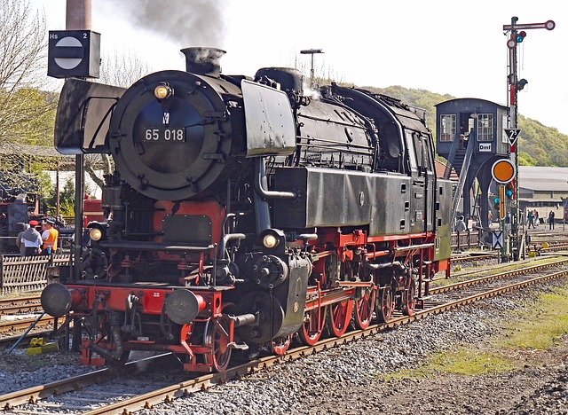 Free download steam locomotive railway museum free picture to be edited with GIMP free online image editor