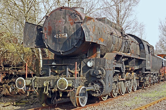 Free download steam locomotive schrottlok br42 free picture to be edited with GIMP free online image editor