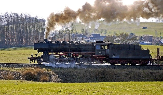 Free download steam locomotive uphill effort free picture to be edited with GIMP free online image editor