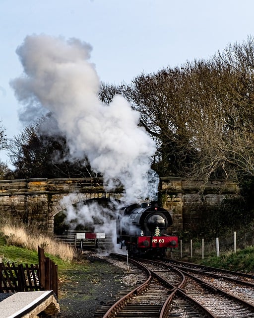 Free download steam train railway aln valley free picture to be edited with GIMP free online image editor