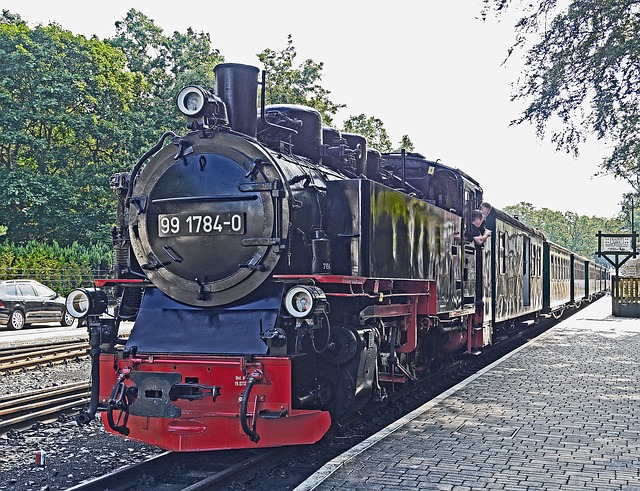 Free download steam train rasender roland free picture to be edited with GIMP free online image editor