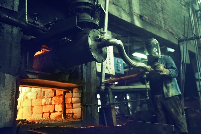 Безкоштовно завантажте Steel Industry Worker — безкоштовну фотографію чи зображення для редагування за допомогою онлайн-редактора зображень GIMP