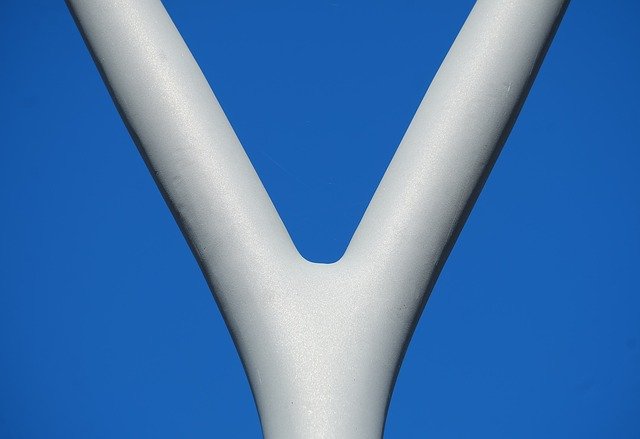 Free download steel shape y lamp sky structure free picture to be edited with GIMP free online image editor