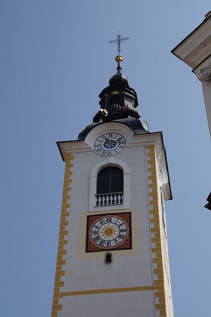 Free download Steeple Tower Kamnik -  free photo or picture to be edited with GIMP online image editor