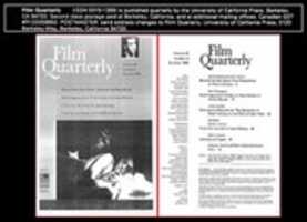 Free download Stefano Franco Bora 1996 University research in Film Quarterly free photo or picture to be edited with GIMP online image editor