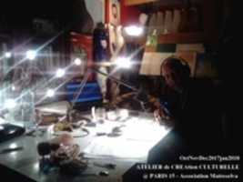 Free download Stefano Franco Bora 2017 hiver Session Creation Culturelle @ Paris 15 Atelier Matreselva free photo or picture to be edited with GIMP online image editor