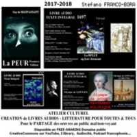 Free download Stefano Franco Bora 2018 Litterature Livre Audio pour public mal&non-voyant by Studio SFB Creation Multimedia free photo or picture to be edited with GIMP online image editor
