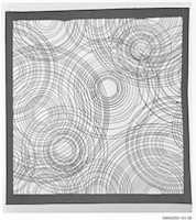 Free download Stencil with Pattern of Concentric Circles free photo or picture to be edited with GIMP online image editor