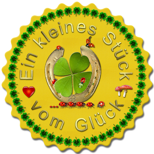 Free download Sticker Seal Luck -  free illustration to be edited with GIMP free online image editor