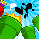 Stickman Bouncing Casual Game  screen for extension Chrome web store in OffiDocs Chromium
