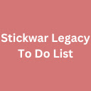 Stickwar Legacy To Do List  screen for extension Chrome web store in OffiDocs Chromium