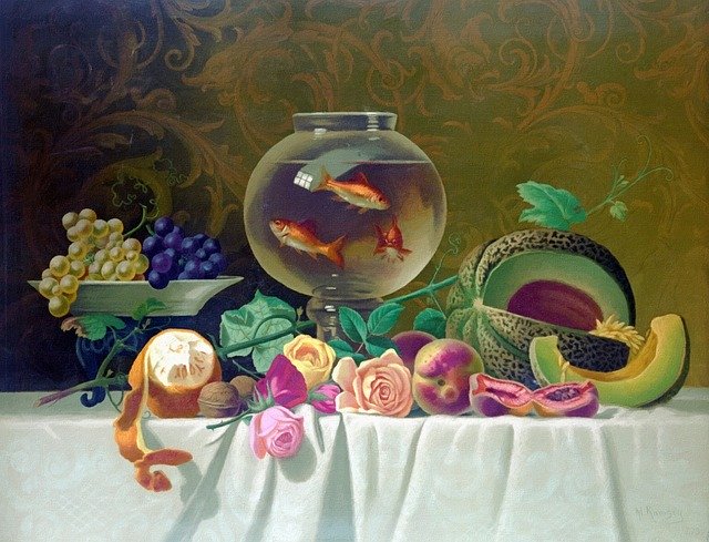 Free download Still Life Fish Oil -  free illustration to be edited with GIMP free online image editor
