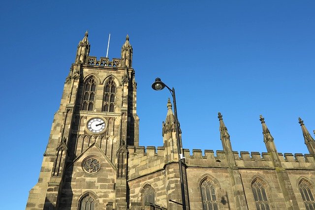Free download Stockport Church Architecture -  free photo or picture to be edited with GIMP online image editor