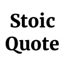 Stoic Quotes New Tab  screen for extension Chrome web store in OffiDocs Chromium