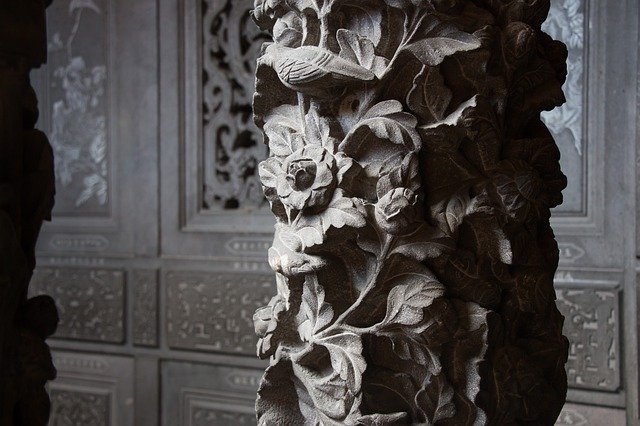 Free download Stone Carving 廟-Woo Historical -  free free photo or picture to be edited with GIMP online image editor
