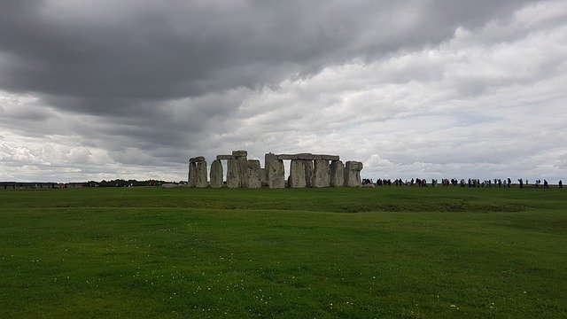 Template Photo Stone Henge History Cloudy -  for OffiDocs