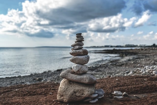 Free download stones beach balance zen sea free picture to be edited with GIMP free online image editor