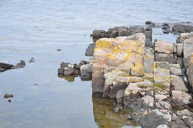 Descărcare gratuită Stone Sea Skåne - fotografie sau imagini gratuite pentru a fi editate cu editorul de imagini online GIMP