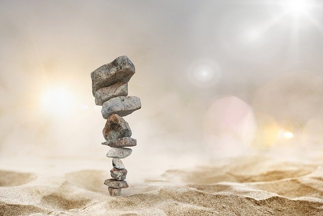 Free download stones rock stack balance sand free picture to be edited with GIMP free online image editor