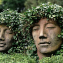 Stone statues and nature  screen for extension Chrome web store in OffiDocs Chromium