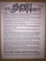 Free download Stop! Anti-Abortion Terrorists free photo or picture to be edited with GIMP online image editor