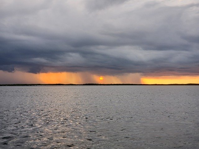 Free download Storm Sunset Rain -  free photo or picture to be edited with GIMP online image editor