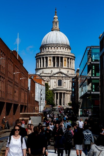 Free download St Pauls Cathedral London -  free photo or picture to be edited with GIMP online image editor