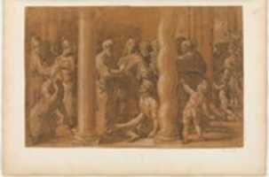 Free download St. Peter and St. John Healing the Cripples at the Gate of the Temple free photo or picture to be edited with GIMP online image editor
